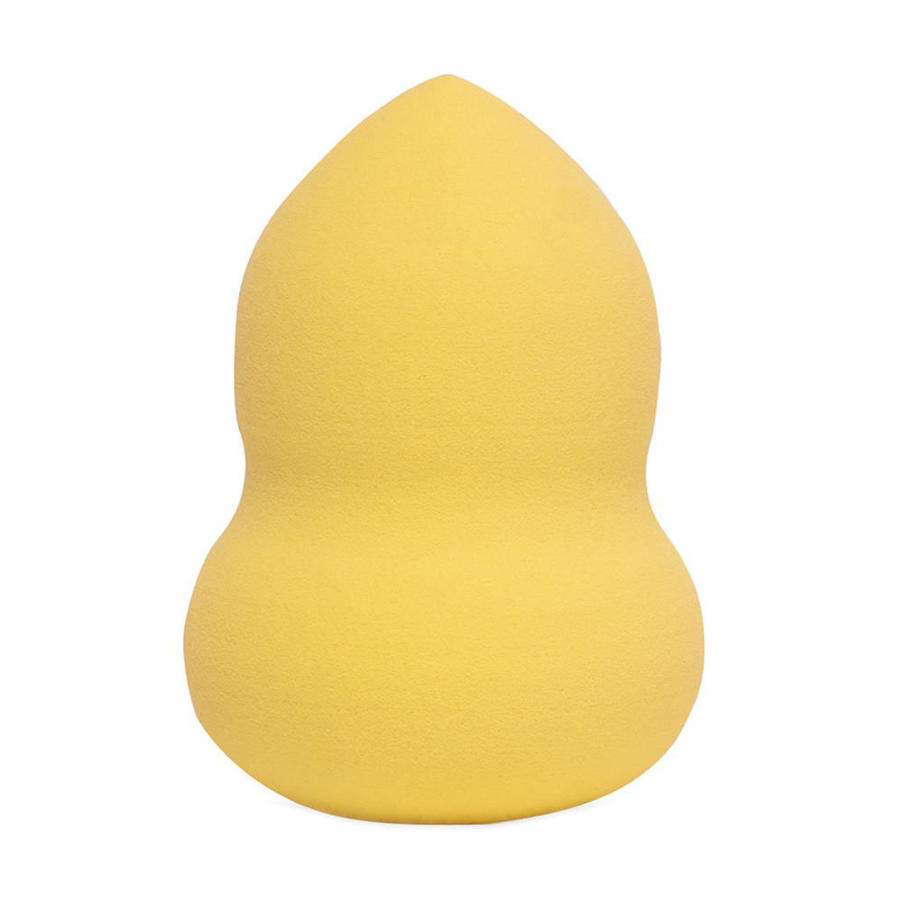 Грушоподібний спонж для макіяжу Bless Beauty Puff Make Up Sponge жовтий