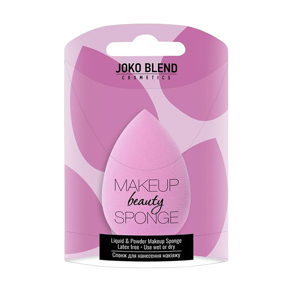 Спонж для макіяжу Joko Blend Makeup Beauty Sponge, Pink, 1 шт